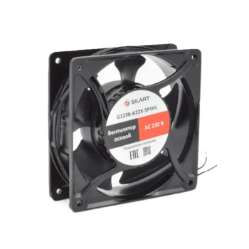 Вентилятор осевой SILART, 120x120x38, 220 VAC, подшипник скольжения Вентилятор осевой SILART, 120x120x38, 220 VAC, подшипник скольжения